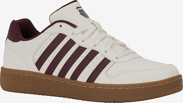K-SWISS Låg sneaker 'Court Palisades' i vit: framsida