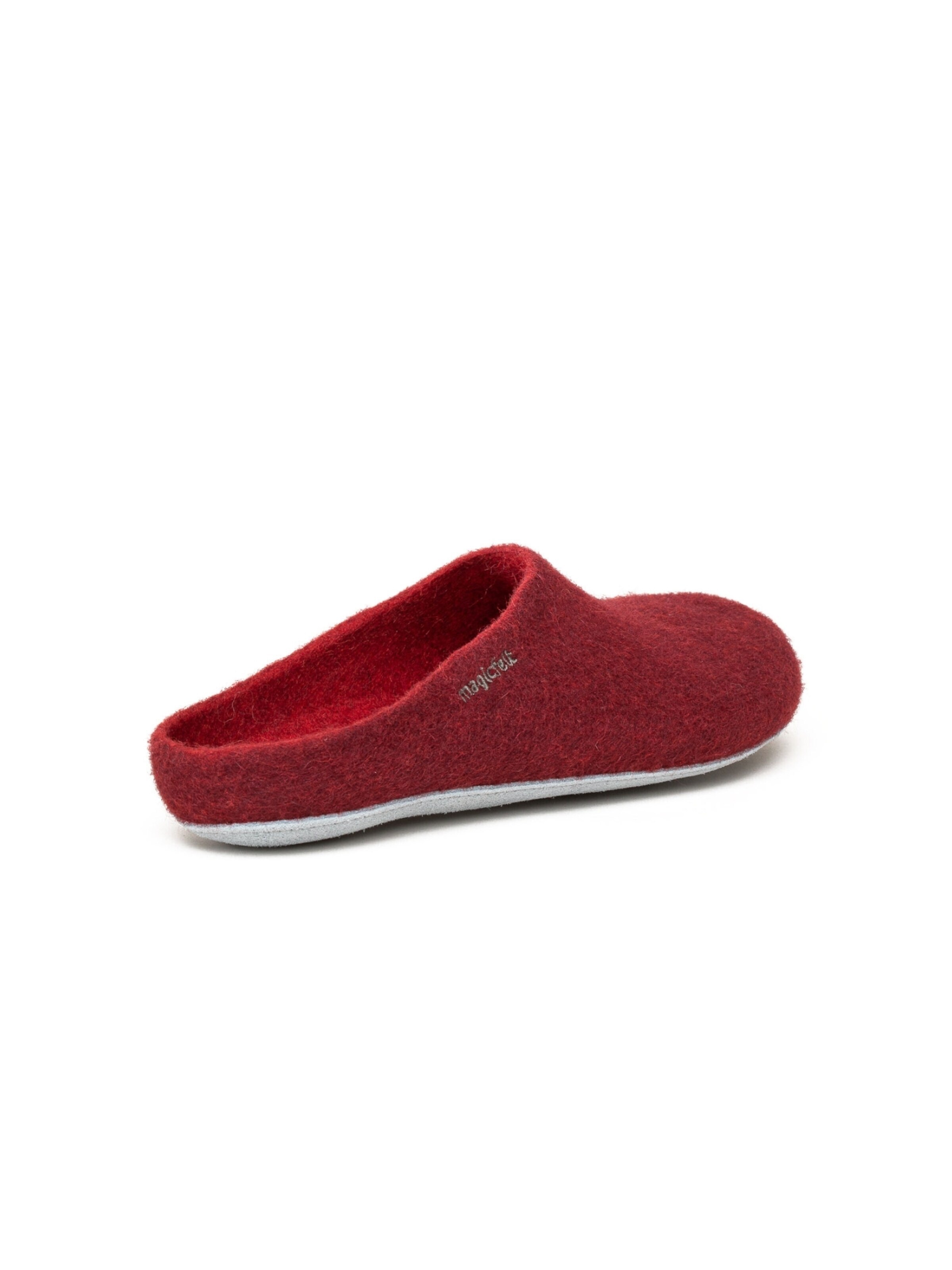 MagicFelt Slippers 'Filzpantoffel AP 701' in Red