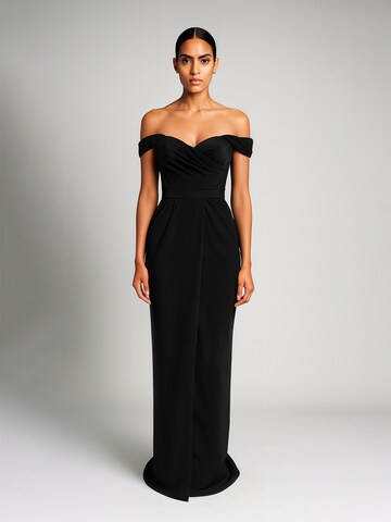 acob a porter Avondjurk in Zwart