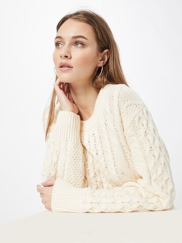 DENHAM Pullover i beige