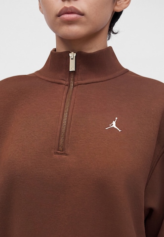 Felpa 'Brooklyn Fleece' di Jordan in marrone: frontale