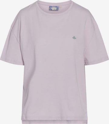 ESSENZA Pajama Shirt 'Colette' in Purple: front