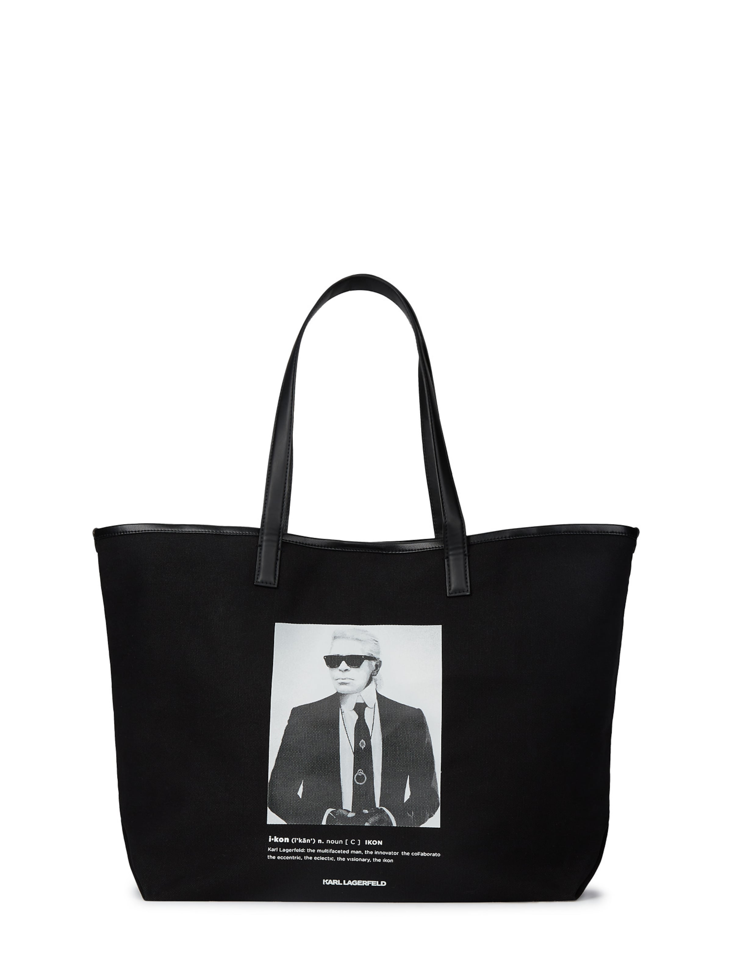 Karl Lagerfeld Shopper - sivá / čierna / biela, Produkt