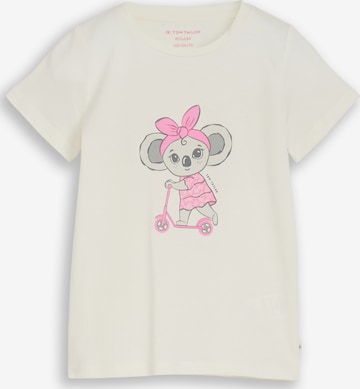 TOM TAILOR Shirt in White: front