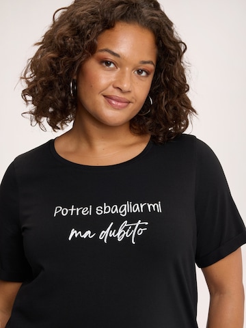 Fiorella Rubino Shirt in Zwart