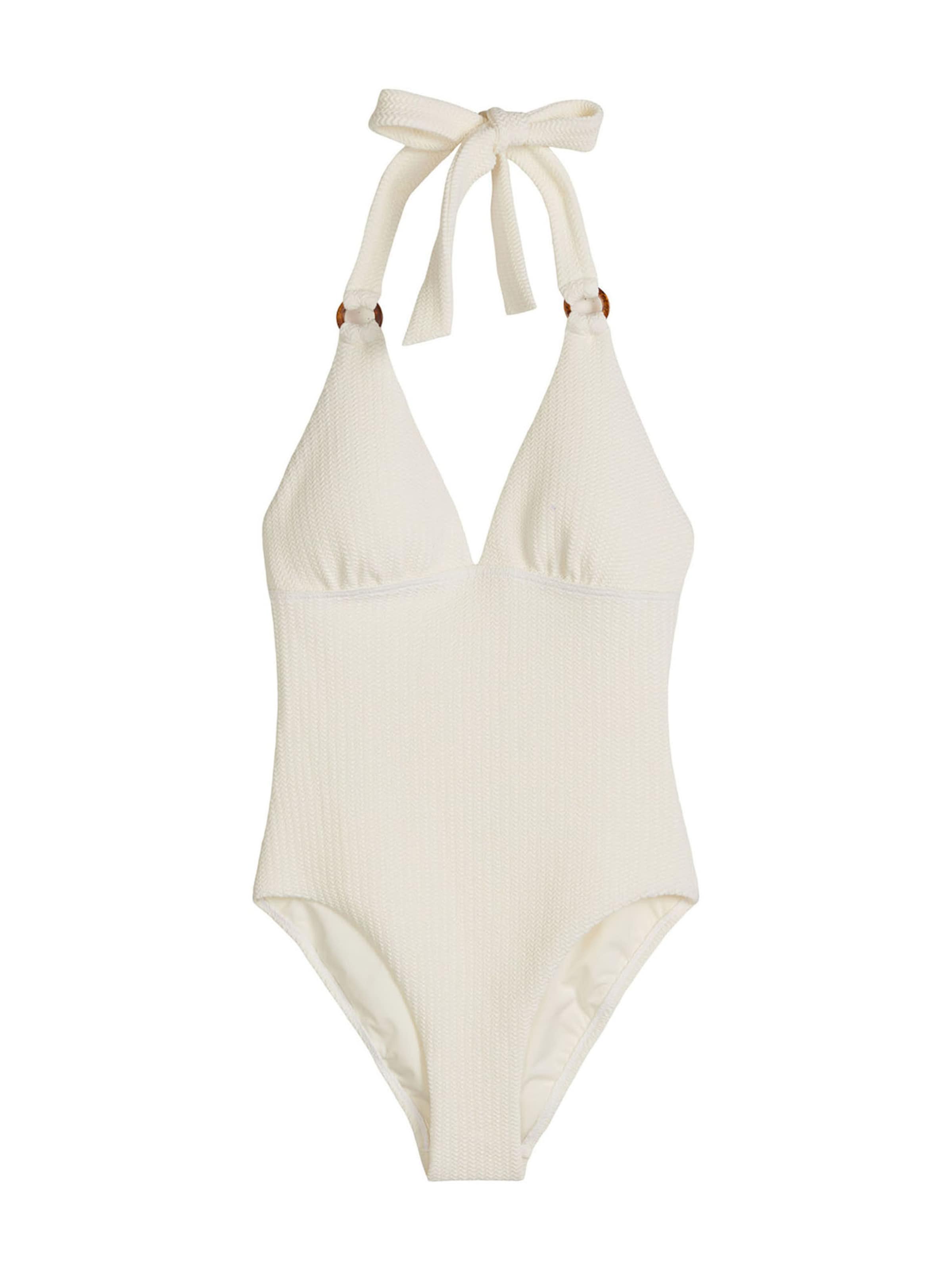 Marc O'Polo Swimsuit ' Firecracker Floral ' in L in Wool white, Item view