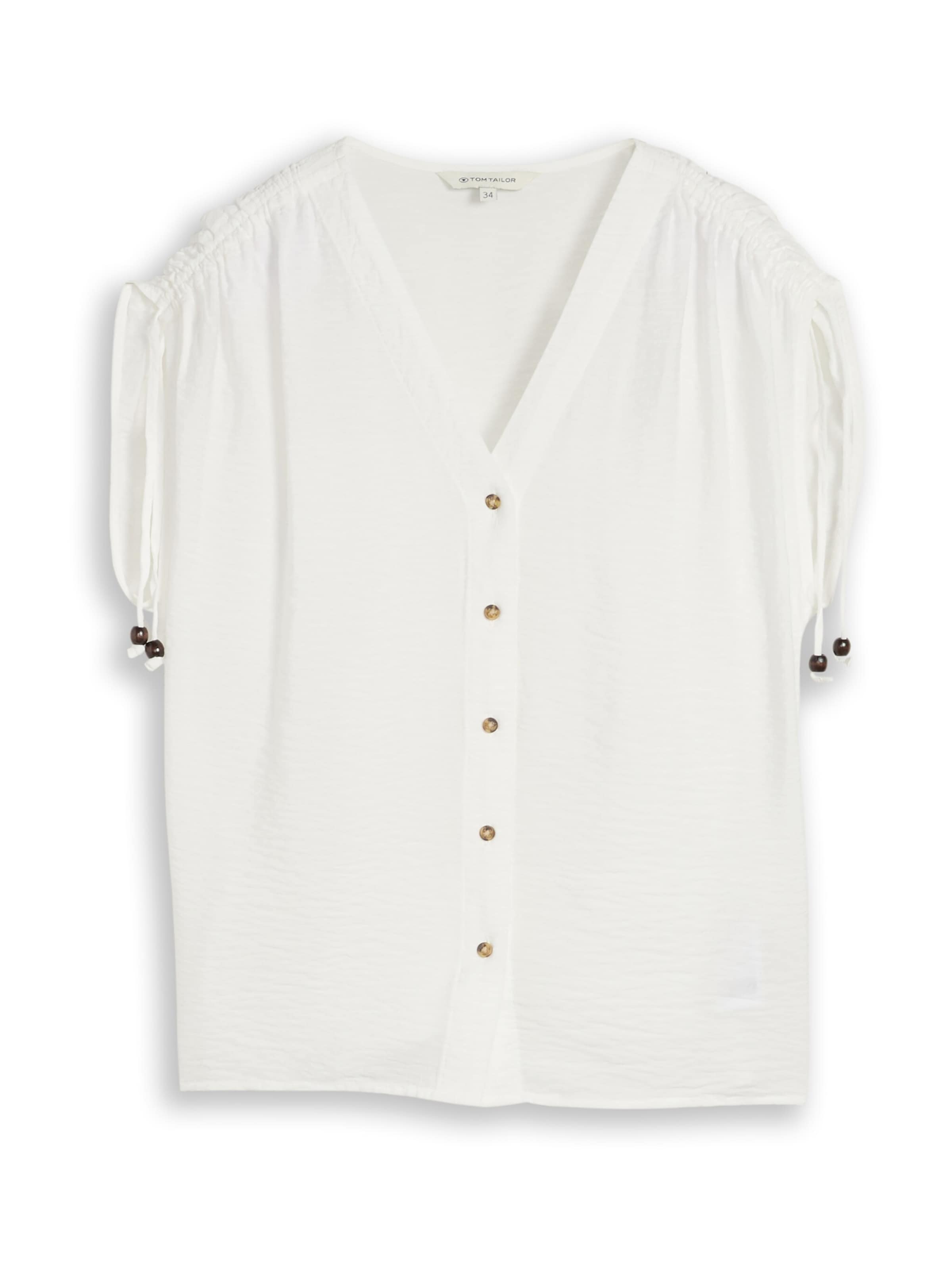 TOM TAILOR Blouse in White: front