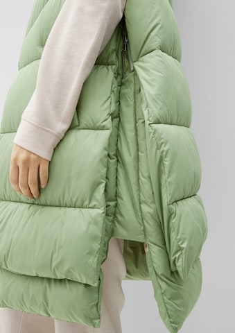 Gilet s.Oliver en vert