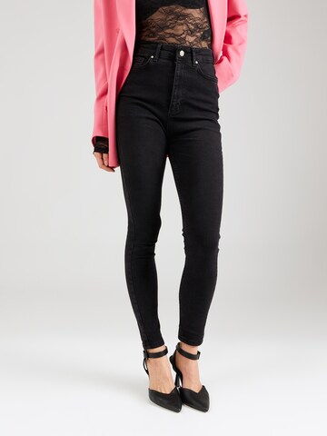 Trendyol Skinny Jeansy w kolorze czarny: przód
