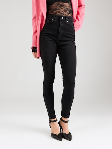 Trendyol Skinny Jeans in Black: front