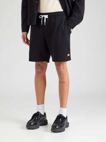 Regular Pantalon 'Islington' ELLESSE en noir : devant