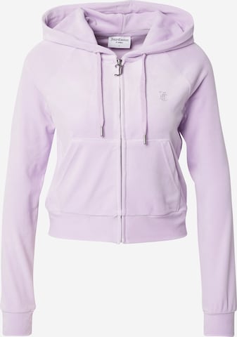 Juicy Couture Кофта на молнии 'MADISON' в Лиловый: спереди