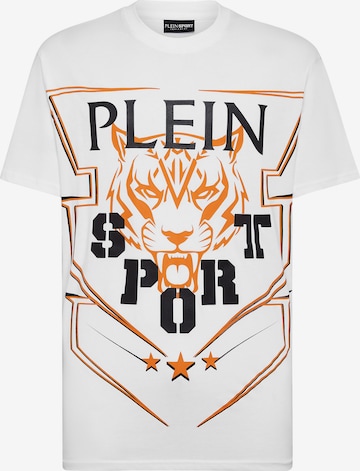 Plein Sport Shirt 'Tiger' in White: front