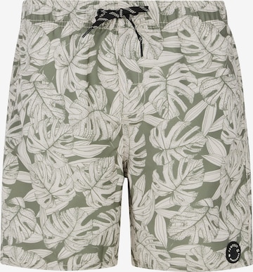 PROTEST Badeshorts 'PRTColney JR' in Grün: Vorderseite