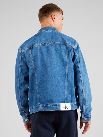 Calvin Klein Jeans Between-season jacket 'Regular90's' in Blue