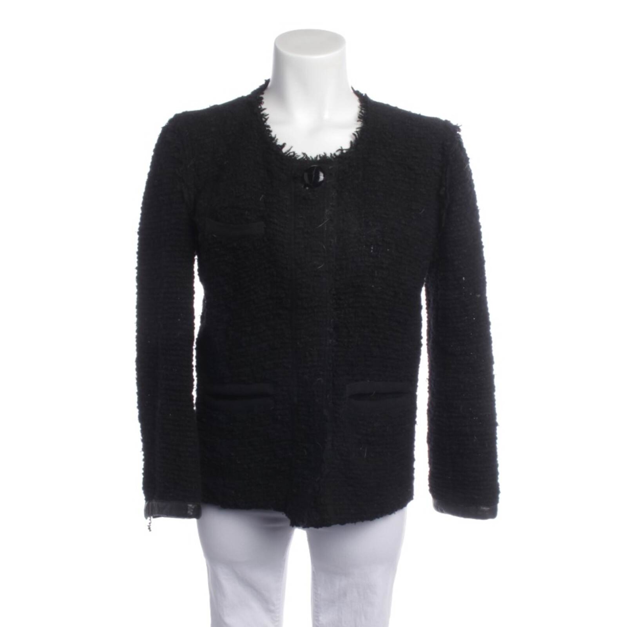 ISABEL MARANT Jacket & Coat in S in Black: front