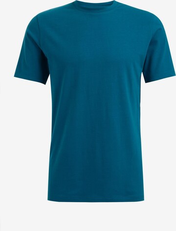 T-Shirt WE Fashion en bleu : devant