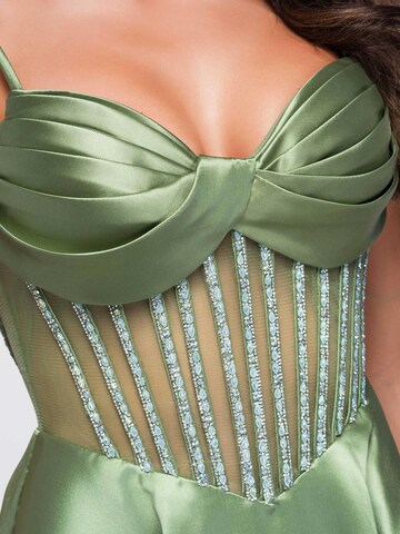 Ombre Evening dress in Green