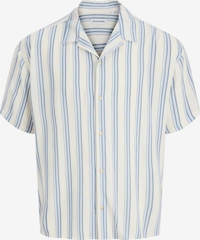 Marškiniai 'JJEJEFF' iš JACK & JONES, spalva – safyro / šviesiai mėlyna / natūrali balta, Prekių apžvalga