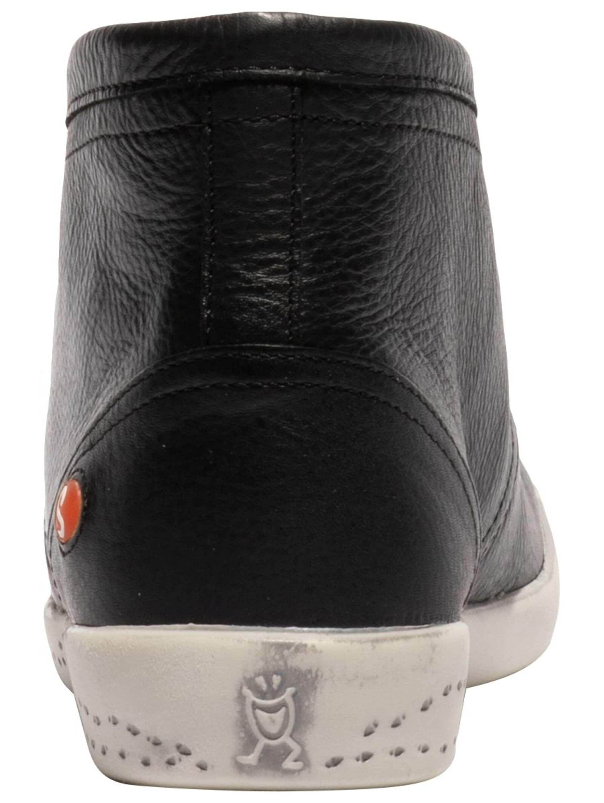 Softinos High-Top Sneakers in Black