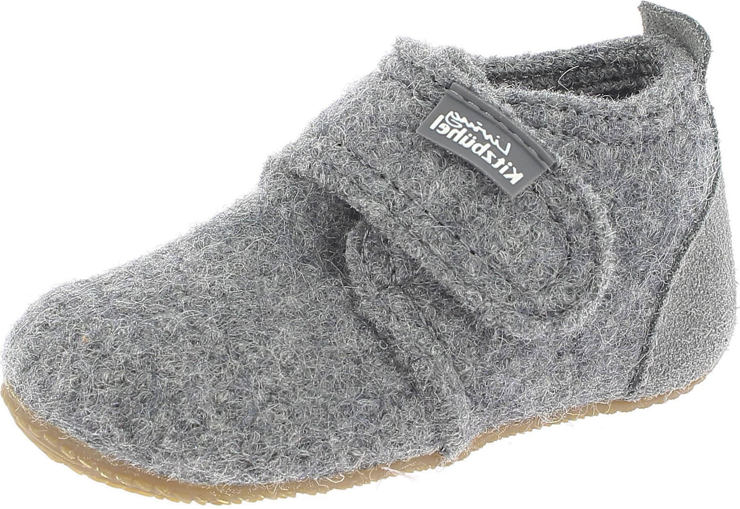 Living Kitzbühel Hausschuh in Grau: Vorderseite