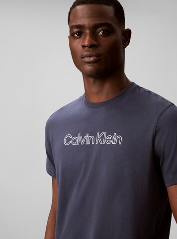 T-Shirt Calvin Klein en bleu