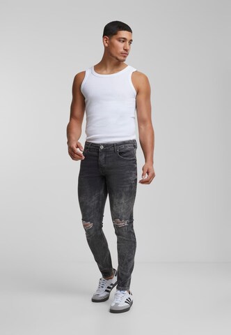 2Y Premium Skinny Jeans in Grey
