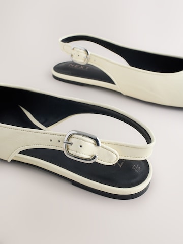 Next Strap ballerina 'Forever Comfort' in Beige