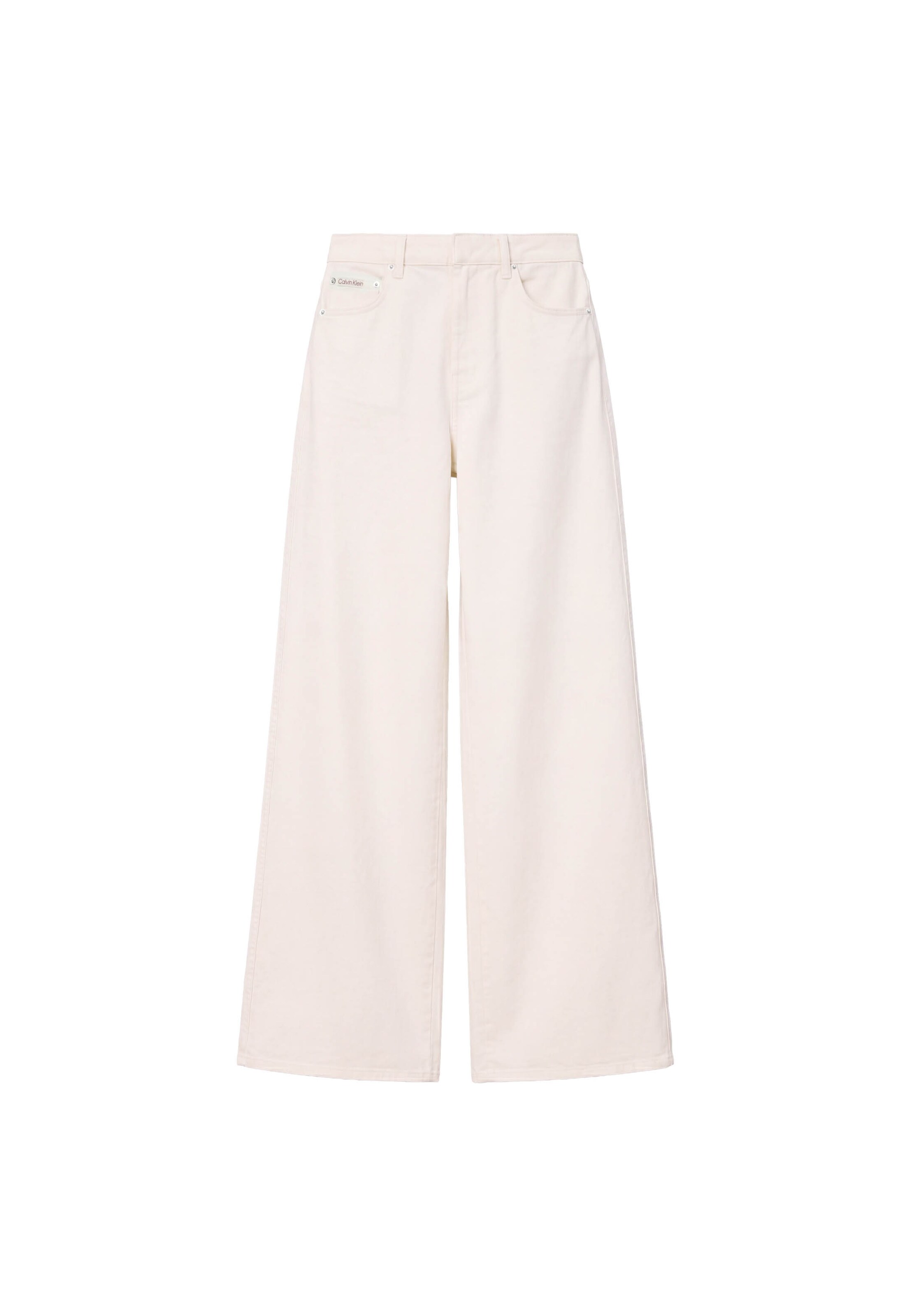 gyapjúfehér Calvin Klein Jeans Nadrág - 36/30, Termék nézet