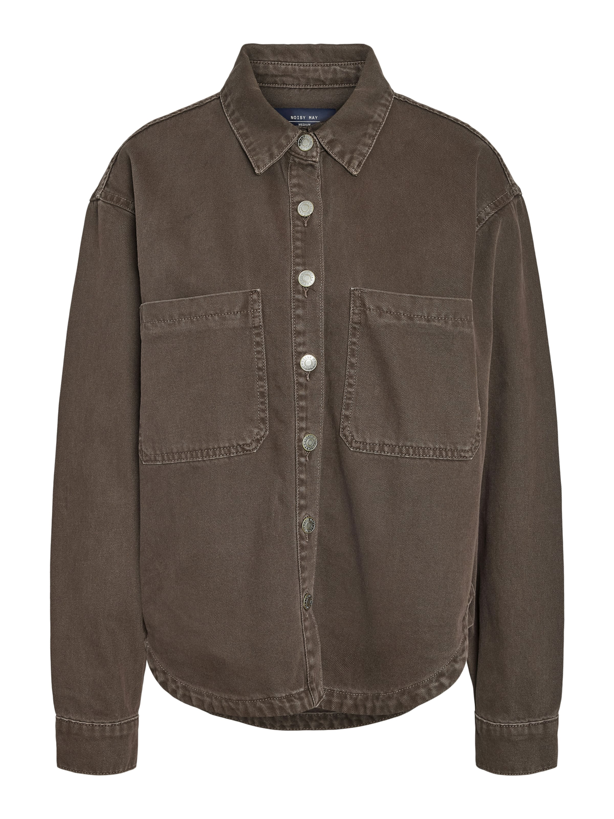 Veste mi-saison 'NMALVA' Noisy may en marron : devant