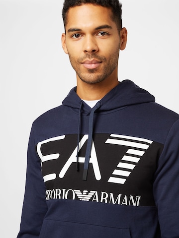 EA7 Emporio Armani Sweatshirt in Blue