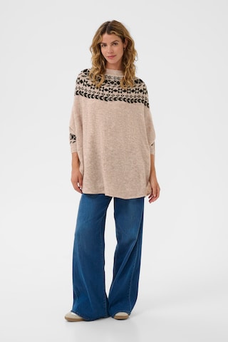 Pull-over 'CRCherrie' Cream en beige