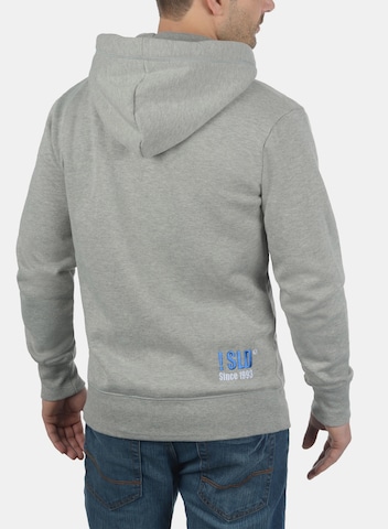!Solid Zip-Up Hoodie 'Benn' in Grey