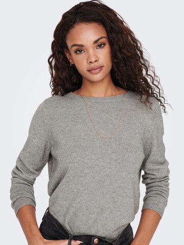 ONLY Sweater 'LEVA' in Grey