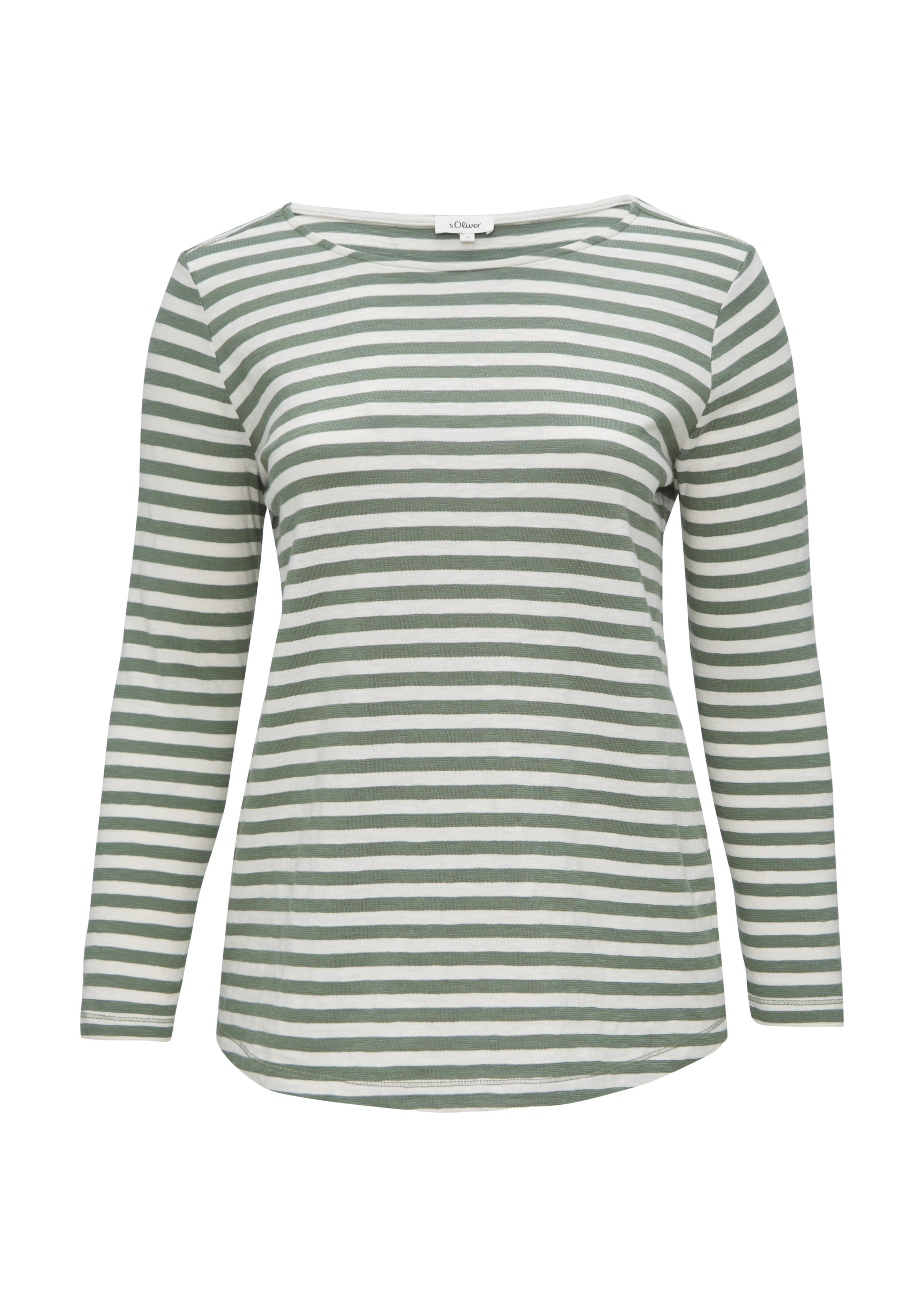 T-shirt s.Oliver Red Label Plus en vert : devant