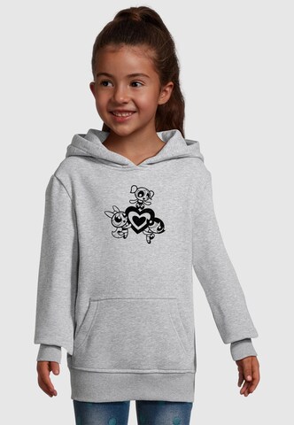 Sweat 'The Powerpuff Girls' Merchcode en gris : devant