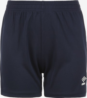 UMBRO Loose fit Workout Pants 'New Club' in Blue: front