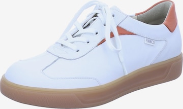 Finn Comfort Schnürschuhe 'Interlagos' in Weiß: Vorderseite