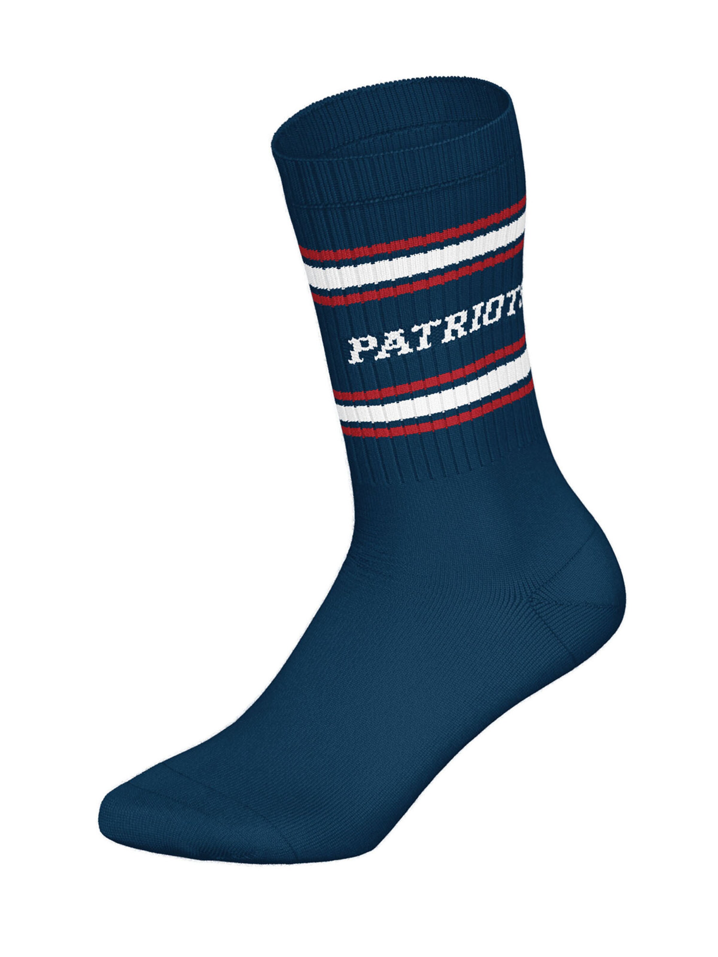 Chaussettes ' Patriots Crew ' Huddle en bleu