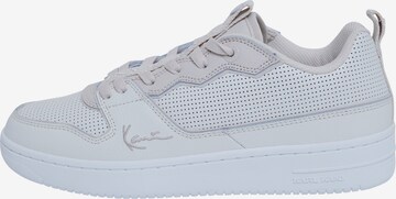 Baskets basses Karl Kani en blanc : devant