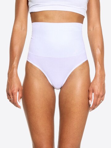 Slip scultant Yenita en blanc : devant