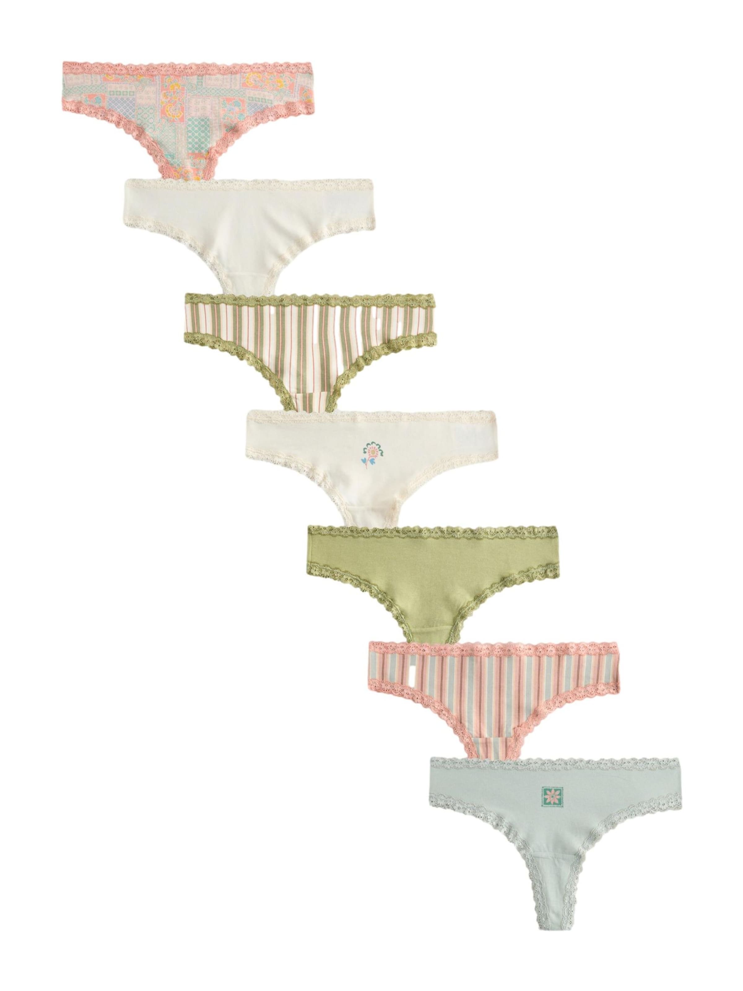 Next Стринги в Бежевый: спереди