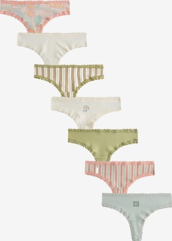 Next Стринги в Бежевый: спереди