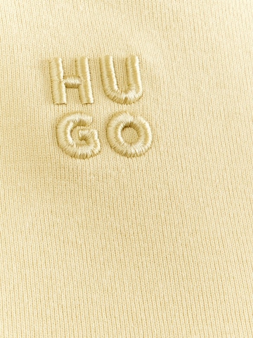 HUGO T-Shirt 'Delanor' in Beige