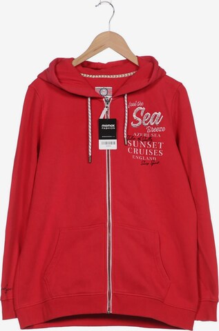 Soccx Sweatshirt & Zip-Up Hoodie in XL in Red: front