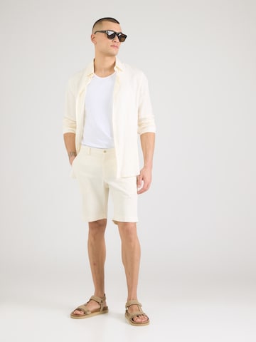 Hackett London Regular Chino trousers in White