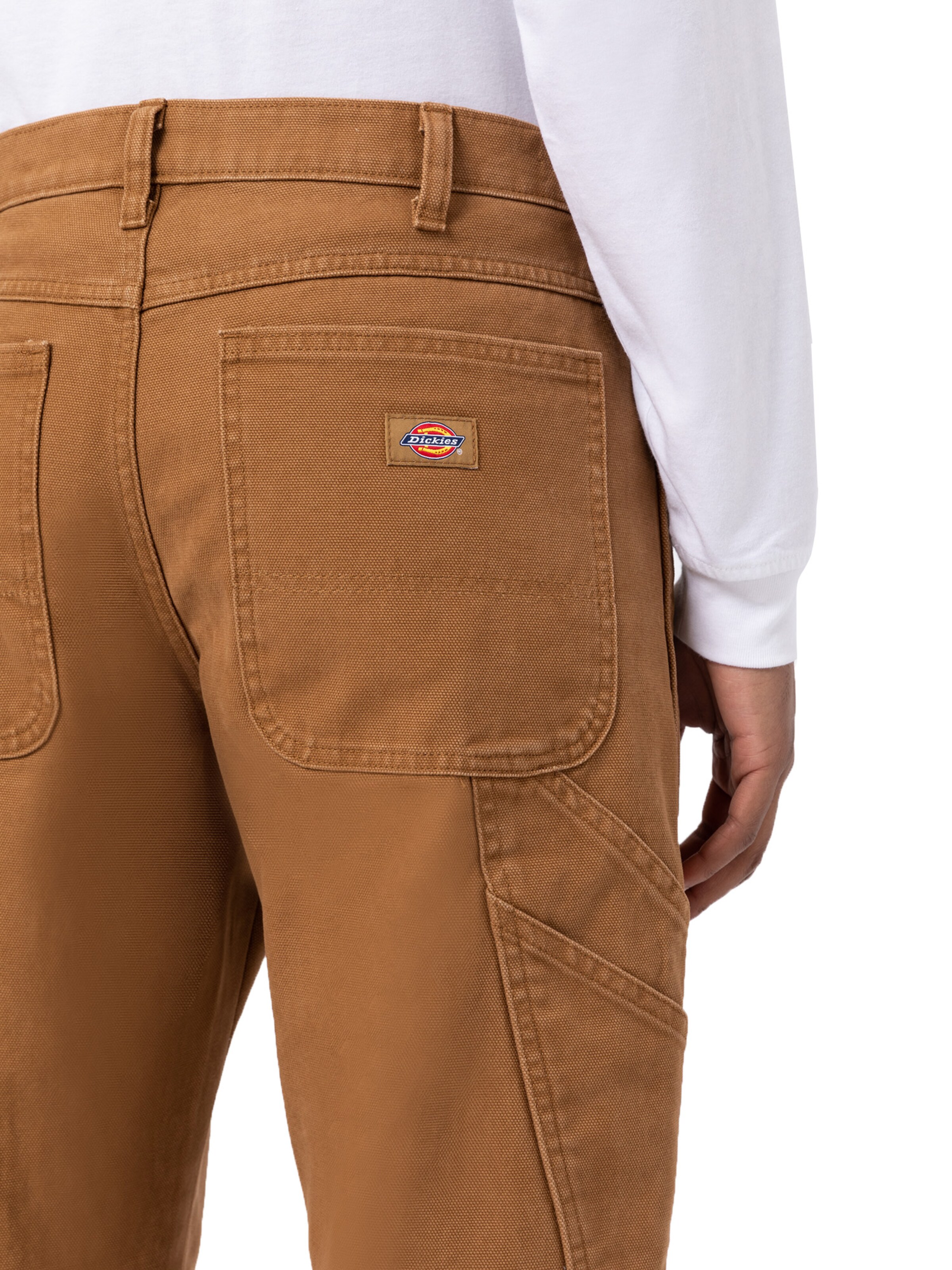 DICKIES - Regular Calças cargo 'Carpenter' em castanho