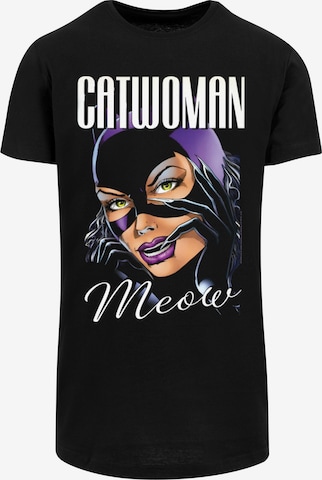 F4NT4STIC T-Shirt 'DC Comis Batman Catwoman Feline Fatale' in Schwarz: predná strana