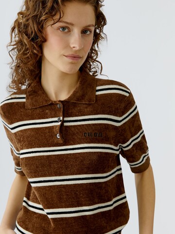 OUI Pullover in Braun