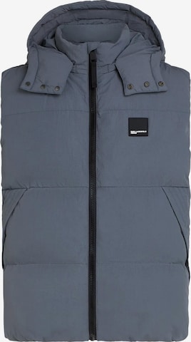 KARL LAGERFELD JEANS - Colete em cinzento: frente